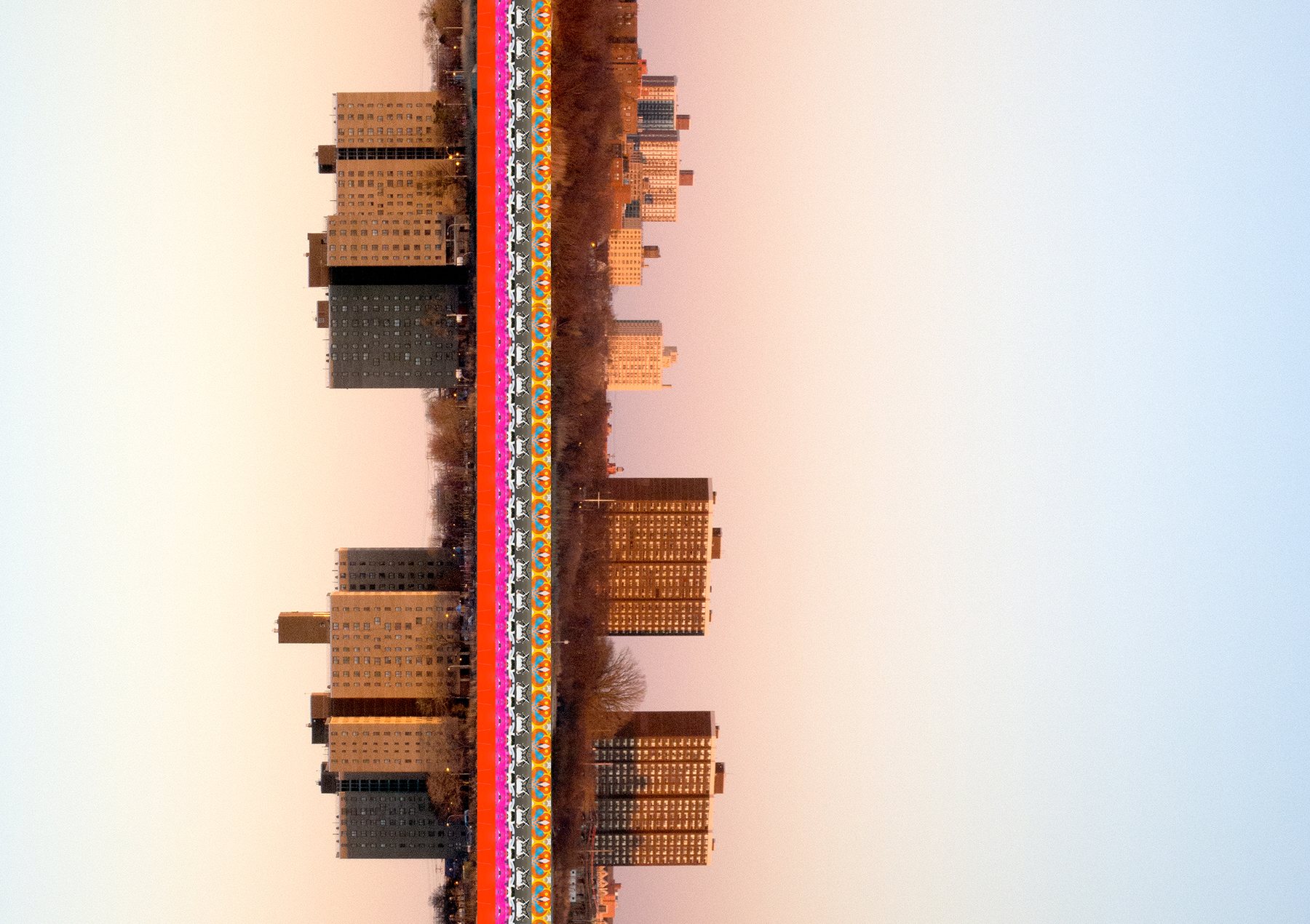 The Urban Lens: Artist Paul Morris twists the NYC skyline into a colorful kaleidoscope